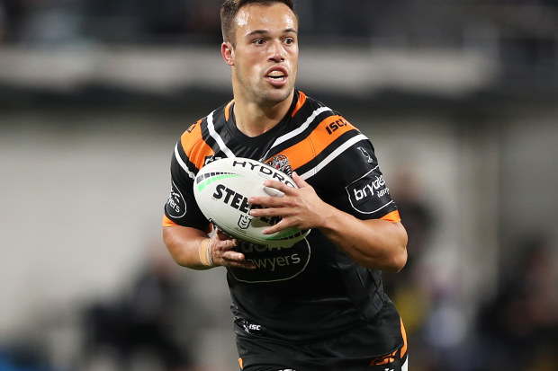 Luke Brooks of the Wests Tigers.