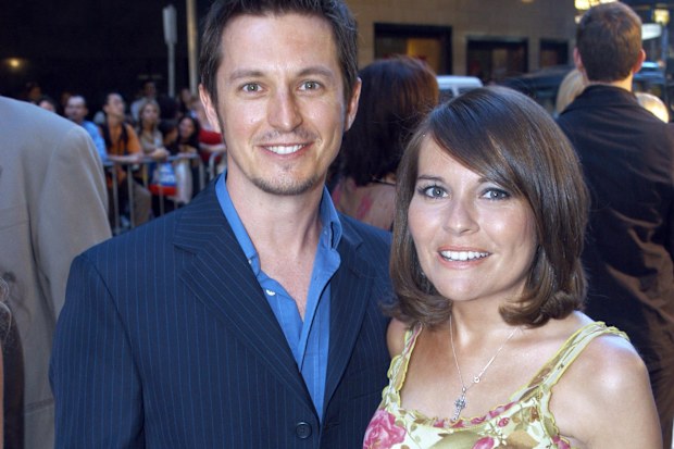 Rove McManus and Belinda Emmett
