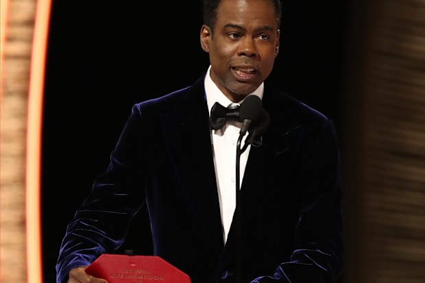 Chris Rock at the 2022 Oscars.