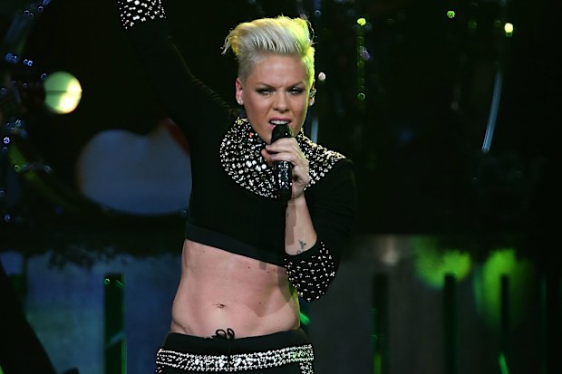 All the times pink has visited Australia 2013
