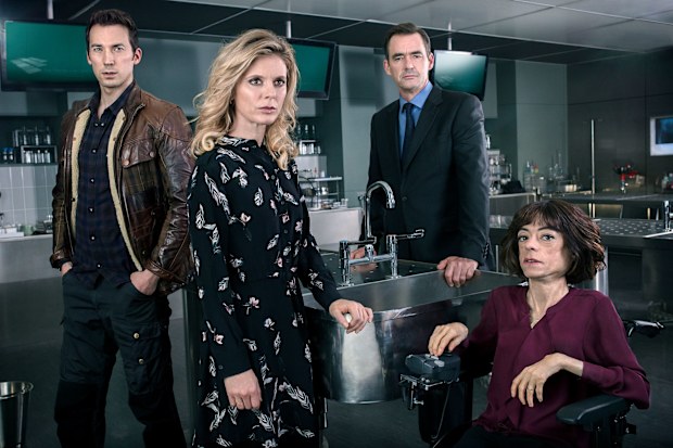 A scene from hit BBC crime drama Silent Witness
