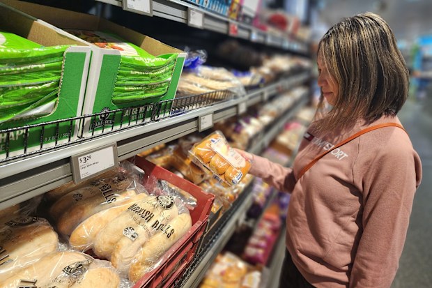 Aldi dad budget grocery shopping