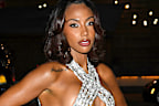 NEW YORK, NEW YORK - OCTOBER 15: Kysre Gondrezick attends the Victoria's Secret Fashion Show 2024 After Party at Crane Club on October 15, 2024 in New York City. (Photo by Noam Galai/Getty Images for Victoria's Secret)
