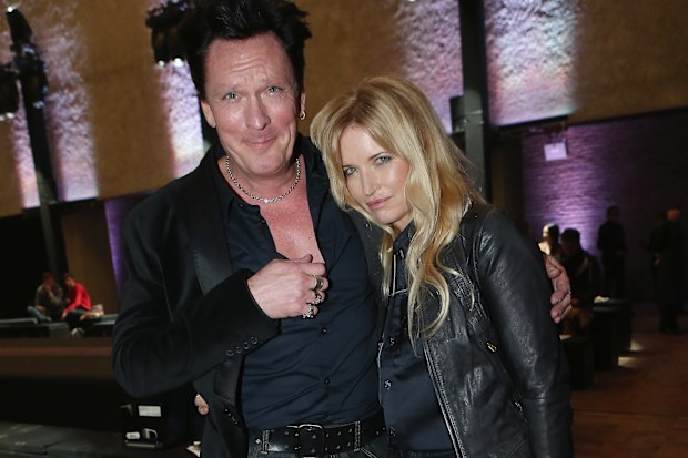 Actor Michael Madsen and wife DeAnna Madsen on January 15, 2013 in Berlin, Germany.