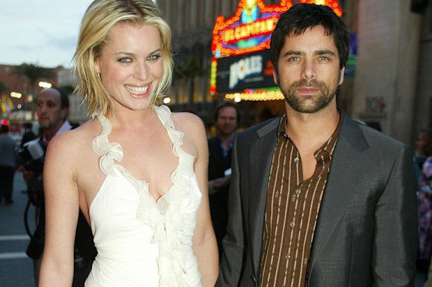 Rebecca Romijn and John Stamos