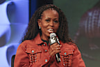 Former first lady Michelle Obama takes part in a featured session and taping of her new podcast, IMO, with her brother Craig Robinson, not pictured, at the Austin Convention Center during the South by Southwest Conference and Festival on Thursday, March 13, 2025, in Austin, Texas.