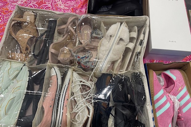 Wardrobe spring cleaning 