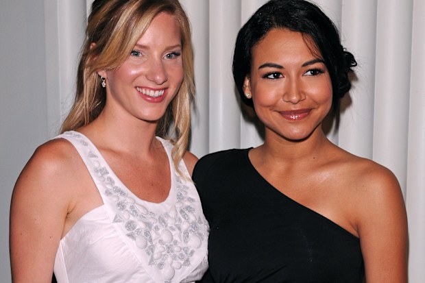 Heather Morris and Naya Rivera 