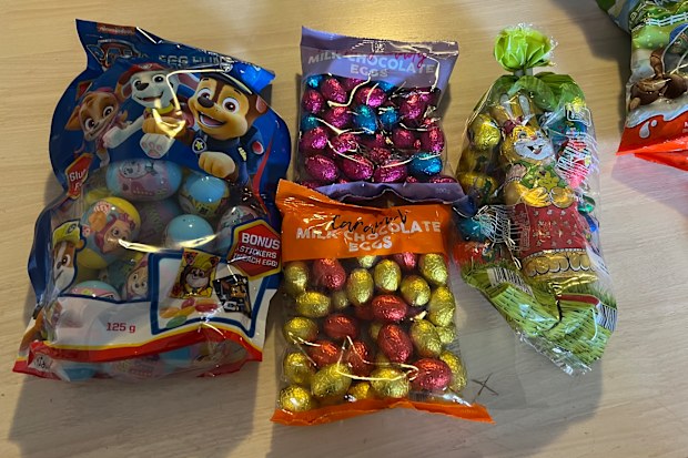 Easter eggs Kmart