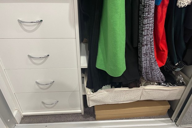 Wardrobe spring cleaning 