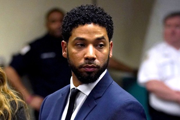 TV actor Jussie Smollett at the Leighton Criminal Court in Chicago.