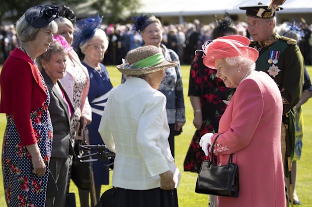 Queen Elizabeth Garden Party Scotland