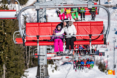 10. Not utilising available seats on chairlifts efficiently - 14 per cent