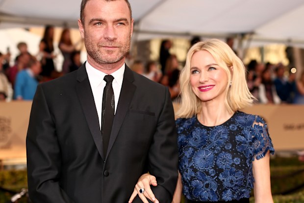 Liev Schreiber and Naomi Watts at The 22nd Annual Screen Actors Guild Awards on January 30, 2016.