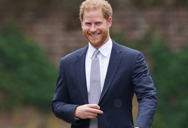 LONDON, ENGLAND - JULY 01: Prince William, Duke of Cambridge (left) and Prince Harry, Duke of Sussex arrive for the unveiling of a statue they commissioned of their mother Diana, Princess of Wales, in the Sunken Garden at Kensington Palace, on what would have been her 60th birthday on July 1, 2021 in London, England. Today would have been the 60th birthday of Princess Diana, who died in 1997. At a ceremony here today, her sons Prince William and Prince Harry, the Duke of Cambridge and the Duke o