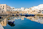 Monopoli and its beautiful old harbour, Bari Province, Puglia (Apulia), southern Italy.