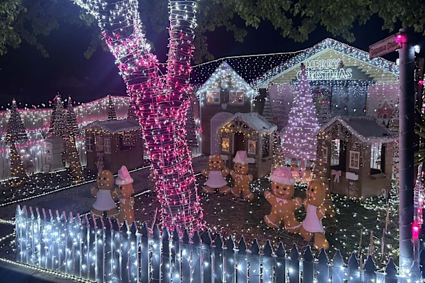 Scott Church and his partner had a spontaneous idea to create a Christmas display last year, but a couple of thousand dollars later, that turned into a full-blown spectacle. 