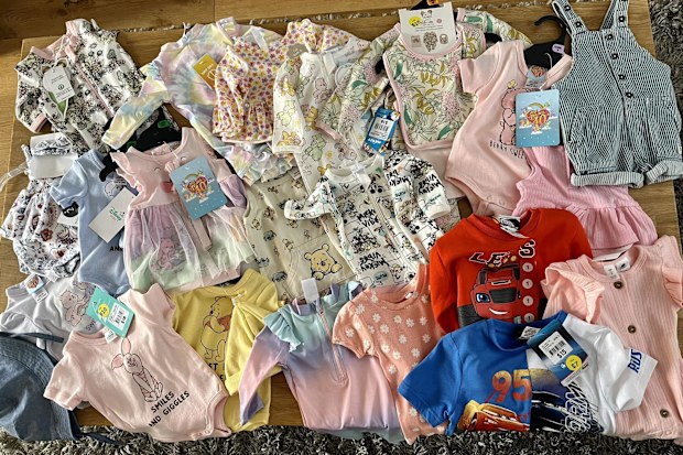 This mum was incredibly happy with the bargains she came across for her kids. 