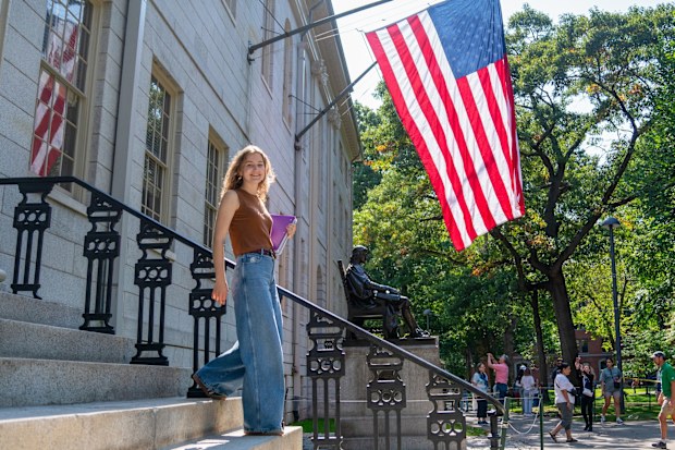 Crown Princess Elisabeth of Belgium, Duchess of Brabant, has started at Harvard University's Kennedy Campus in the US, September 2024.
