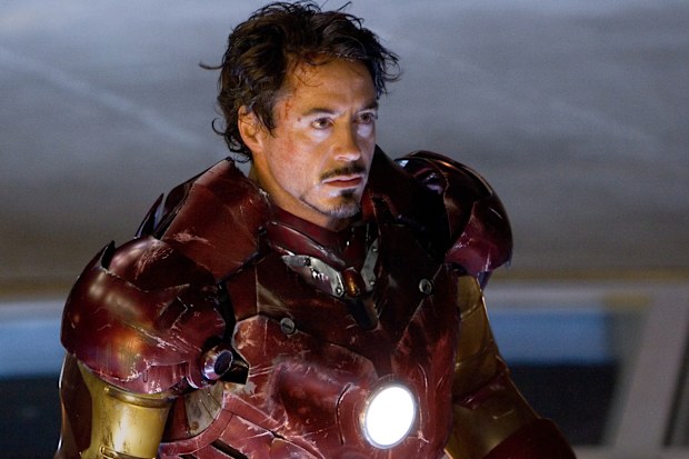 Robert Downey Junior as Iron Man / Tony Stark.