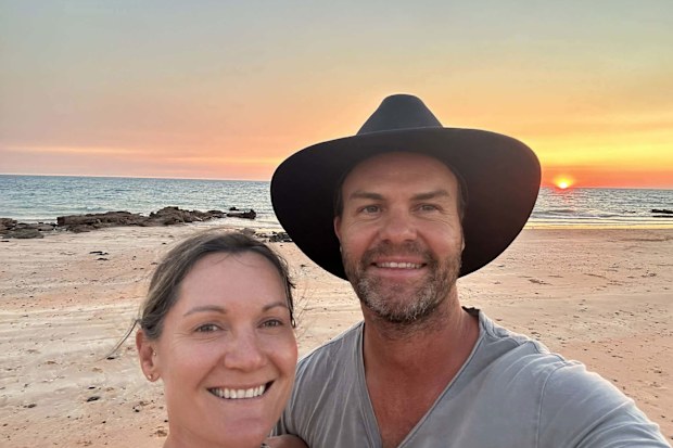 Dan and Naomi Toohey travelling Australia