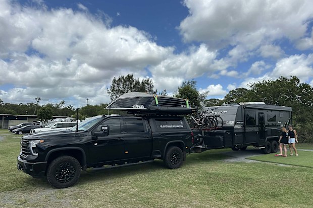 Dan and Naomi Toohey travelling Australia