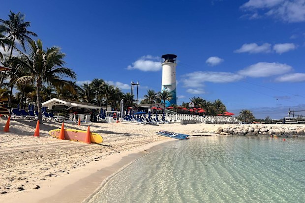 Great Stirrup Island is private for NCL guests.
