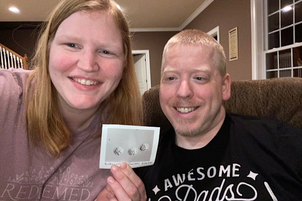 Philip and Rachel Ridgeway have had twins born from embryos that were frozen for 30 years.  