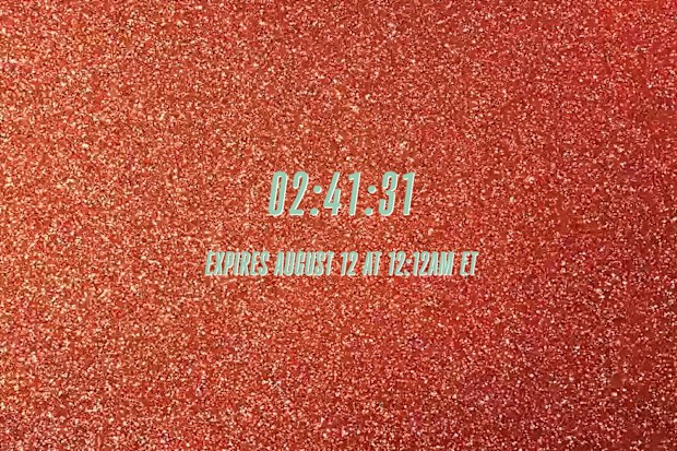 Taylor Swift countdown