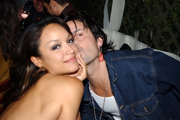 Mayte Garcia and Tommy Lee