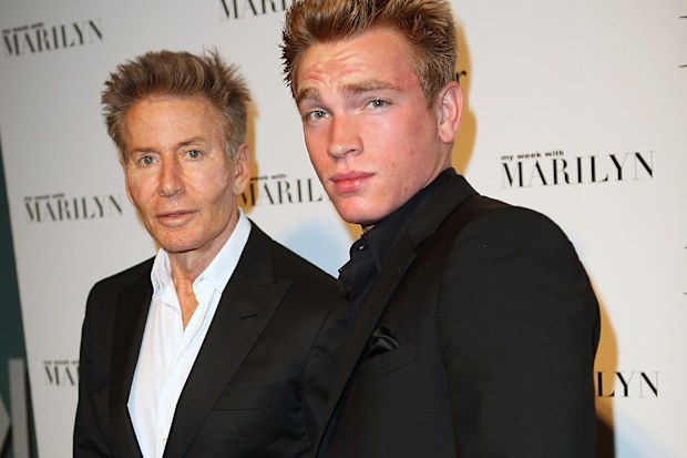 Calvin Klein and Nicholas Gruber in November 9, 2011, in New York City.