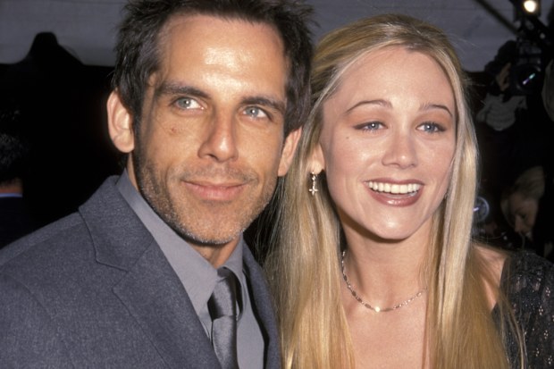 Ben Stiller and Christine Taylor