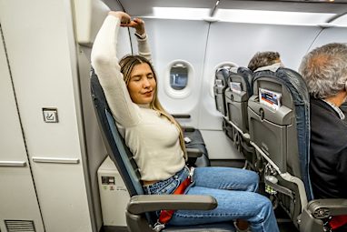Should you exercise on a long-haul flight?