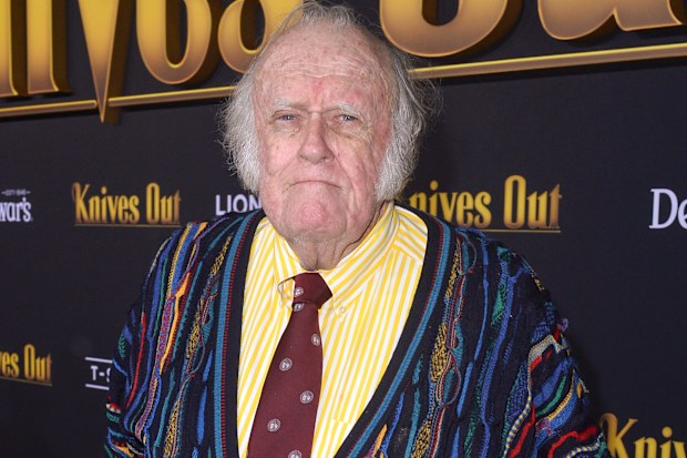 M Emmet Walsh arrives at the Premiere of Lionsgate's 'Knives Out' at Regency Village Theatre on November 14, 2019 in Westwood, California. 