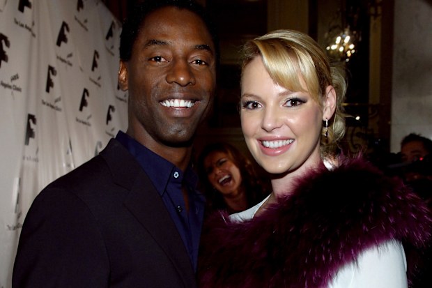 Isaiah Washington and Katherine Heigl starred alongside each other in Grey's Anatomy.
