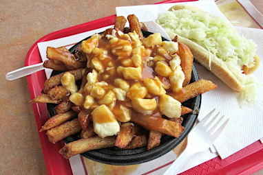 Poutine, Quebec