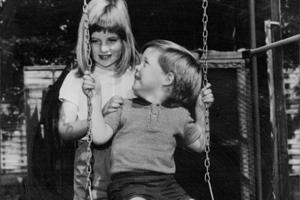 Lady Diana Spencer (later Princess Diana) and Charles Spencer