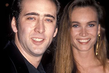 Nicolas Cage and girlfriend Lisa Stothard 