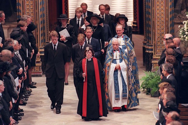 Prince William Diana funeral