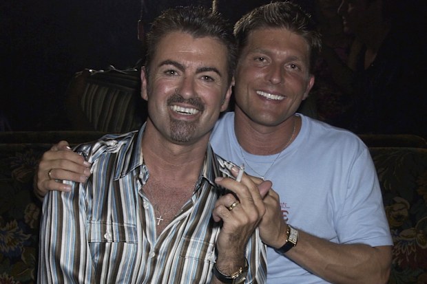 George Michael and Kenny Goss
