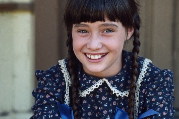 Shannen Doherty as Jenny Wilder in Little House on the Prarie, 1982