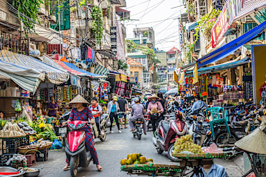 2. Hanoi, Vietnam 