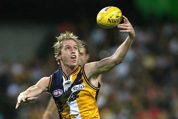 Adam Selwood in action for West Coast in 2006.