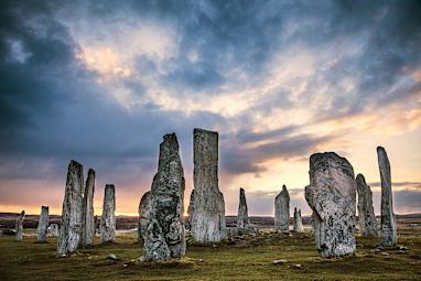 Outer Hebrides in Scotland