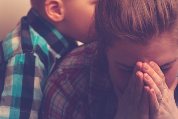 The guilt after yelling at your children can be unbearable