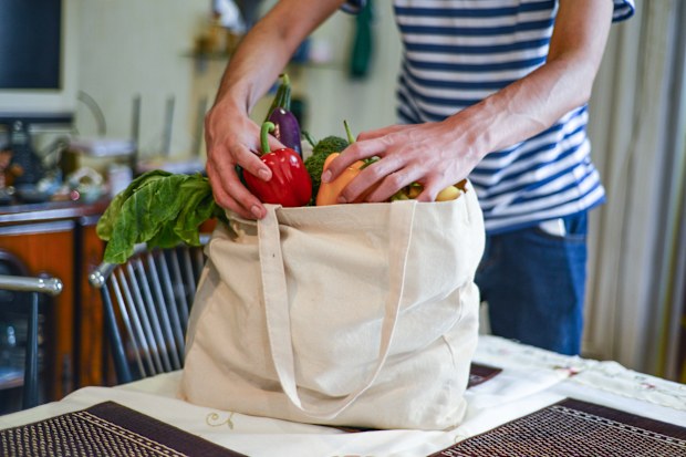 Unpacking groceries