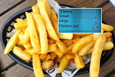 Salt charge