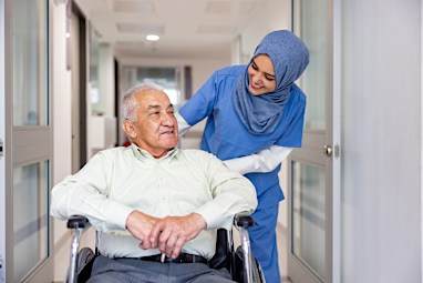 9. Aged care worker