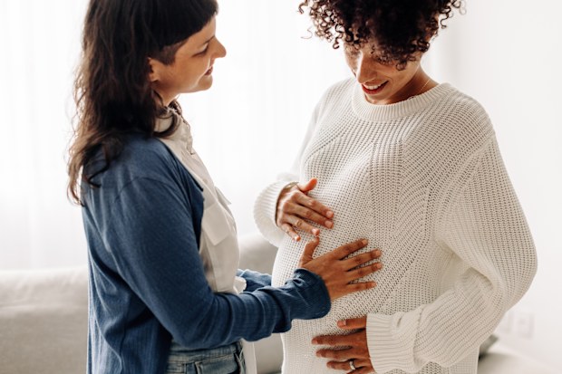 Pregnant friends