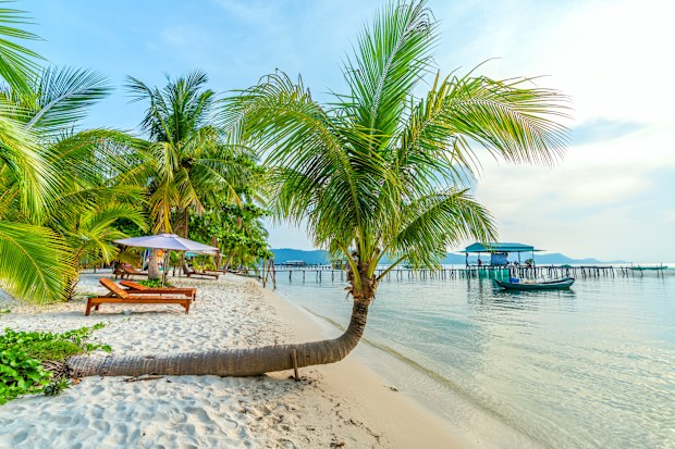 The Starfish beach, Rach Vem village, Phu Quoc island, Vietnam